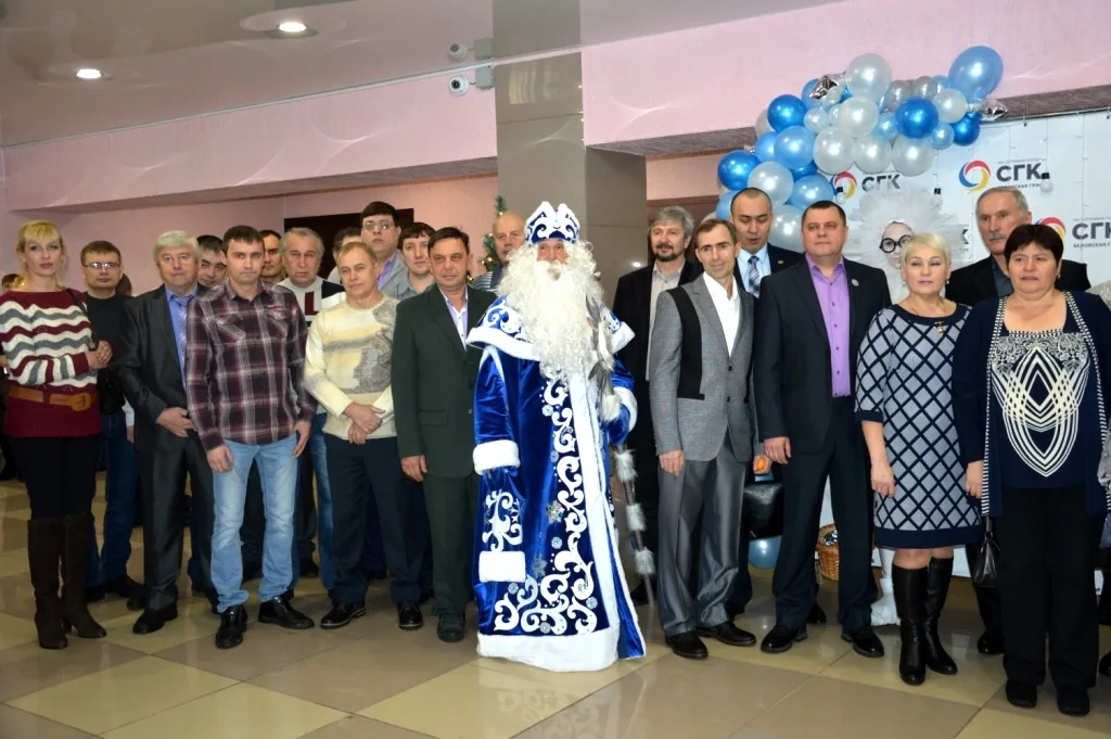 Лучший Дед Мороз Кузбасса поздравил энергетиков! (8)