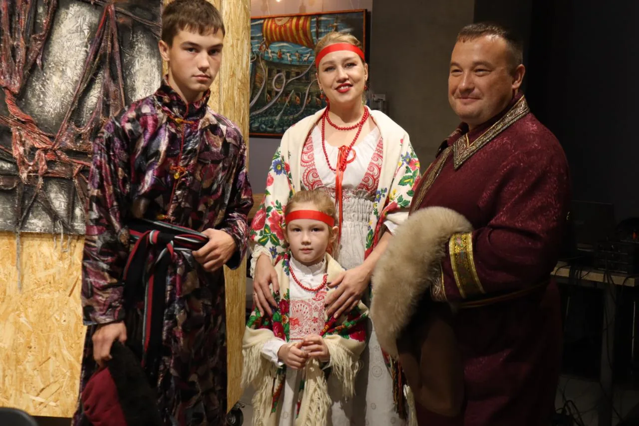 Открытие выставки «Семья крупным планом»